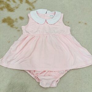 Angel Dear Pink Striped One Piece